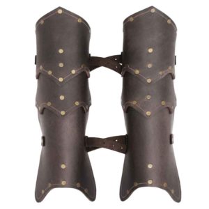Behan Leather Greaves