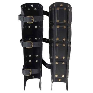 Bohemond Leather Greaves