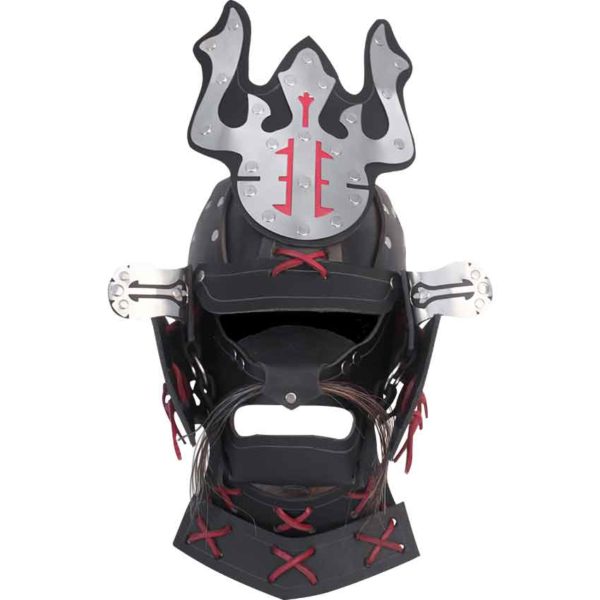 Leather Samurai Helm