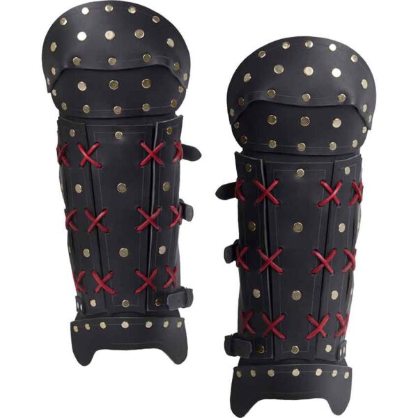 Leather Samurai Greaves