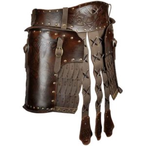 Odomar Viking Leather Tassets