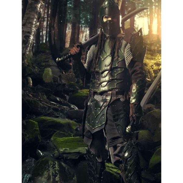 Woodland Leather Armour Package