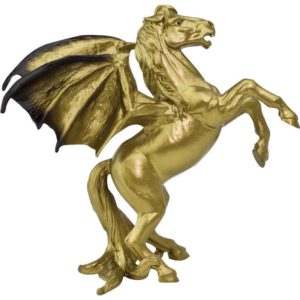 Golden Areion Figurine