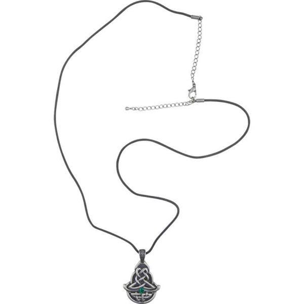 Celtic Emerald Necklace