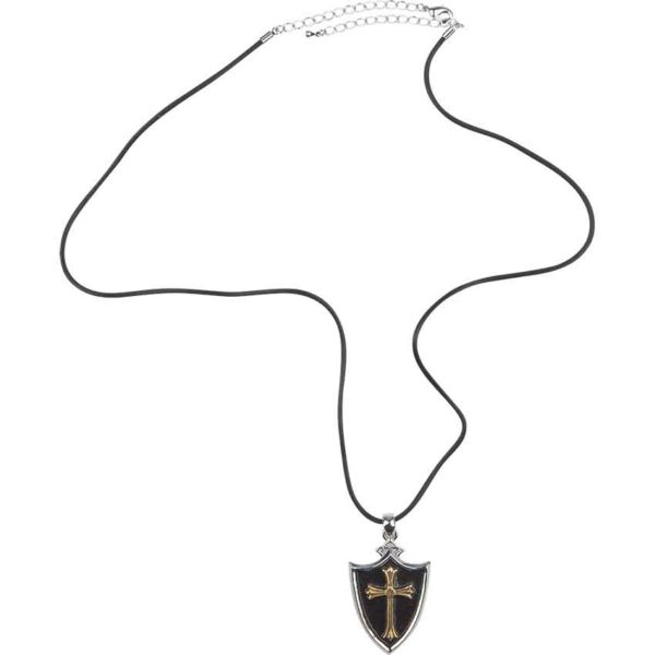 Cross Shield Necklace