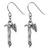 Fire Dragon Axe Earrings