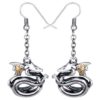 Jewel Wing Dragon Earrings