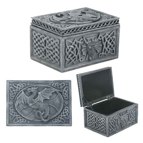Dragon Celtic Jewelry Box