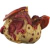 Red Dragon Hatching Statue