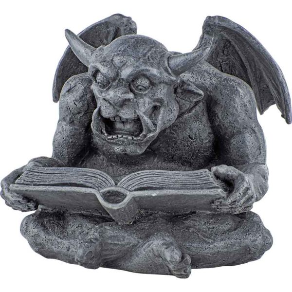 The Reading Gargoyle Statue