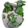 3 Headed Dragon Hatchling Statue