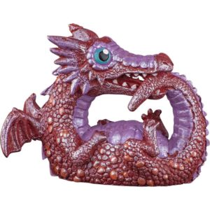 Red Baby Dragon Statue