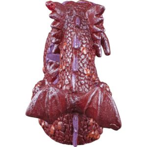 Red Baby Dragon Statue