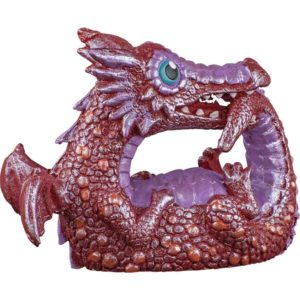 Red Baby Dragon Statue