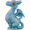 Blue Baby Dragon Statue
