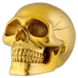 Small Gold Skull
