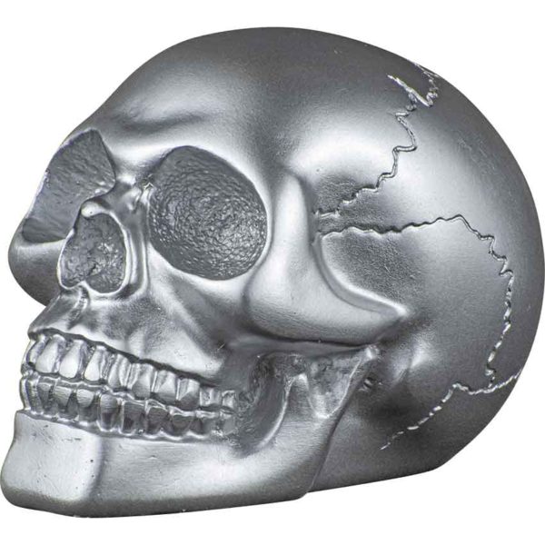 Small Silver Skull