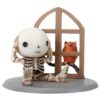 Lucky and Owl Skeleton Statue