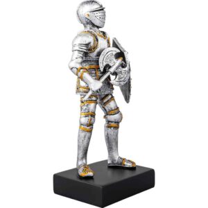 Medieval Knight with Axe Statue