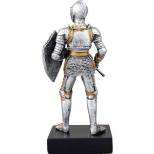 Medieval Knight with Axe Statue