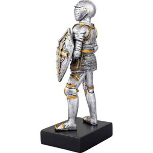 Medieval Knight with Axe Statue
