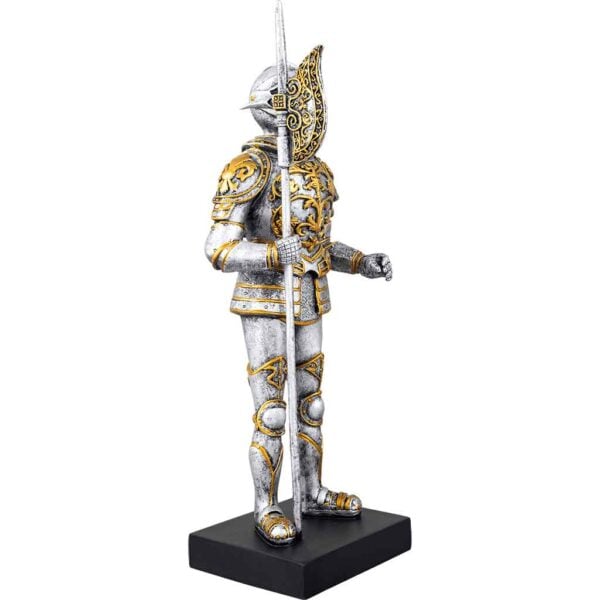 Medieval French Knight Statue