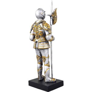 Medieval French Knight Statue