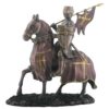 Bannerman Knight on Horse Statue
