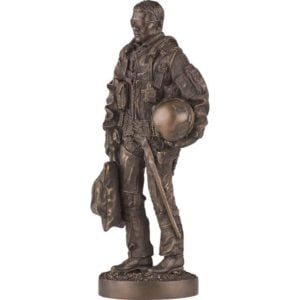 Jet Fighter Pilot Statue