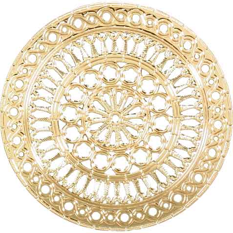 Assassi Cathedral Rose Window Ornament