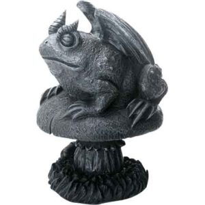 Toad Gargoyle on Mushroom