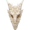 Elegant Dragon Skull Statue