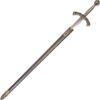 Black Crusader Sword With Scabbard