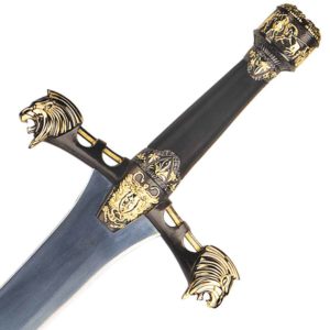 Persian Ceremonial Sword - Black & Gold