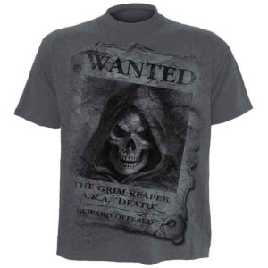 Wanted Charcoal T-Shirt