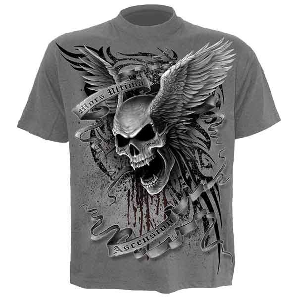 Charcoal Ascension Skull T-Shirt
