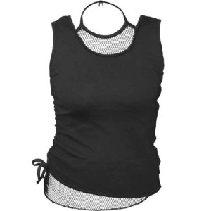 Gothic Womens 2-in-1 Mesh Tank Top