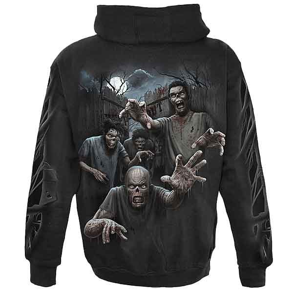 Zombies Unleashed Zip Up Hoodie