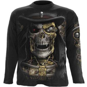 Steampunk Reaper Long Sleeve T-Shirt