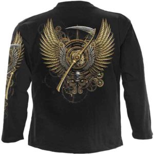 Steampunk Reaper Long Sleeve T-Shirt