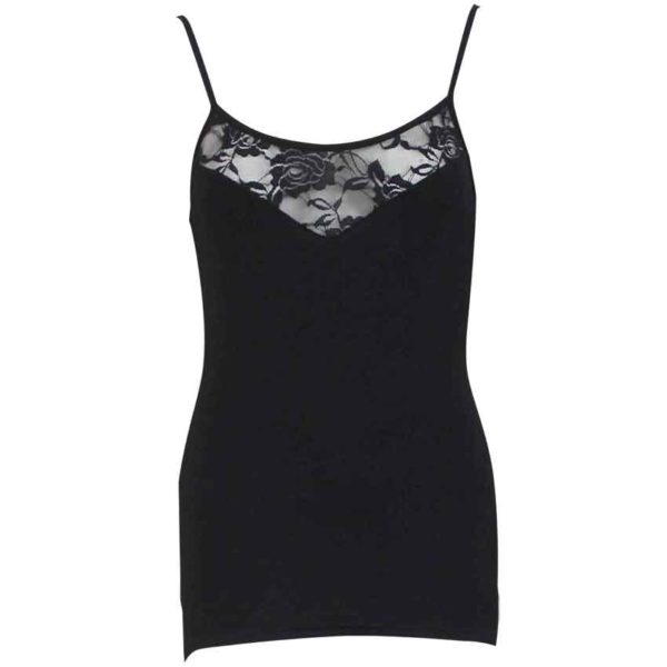 Gothic Lace Camisole with Cardigan