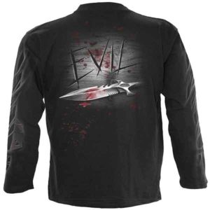 Evil Black Long Sleeve T-Shirt