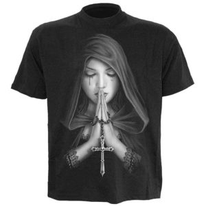 Goth Prayer Mens T-Shirt
