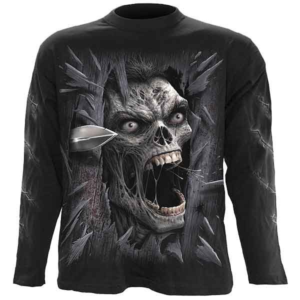 Here's Zombie! Long Sleeve T-Shirt