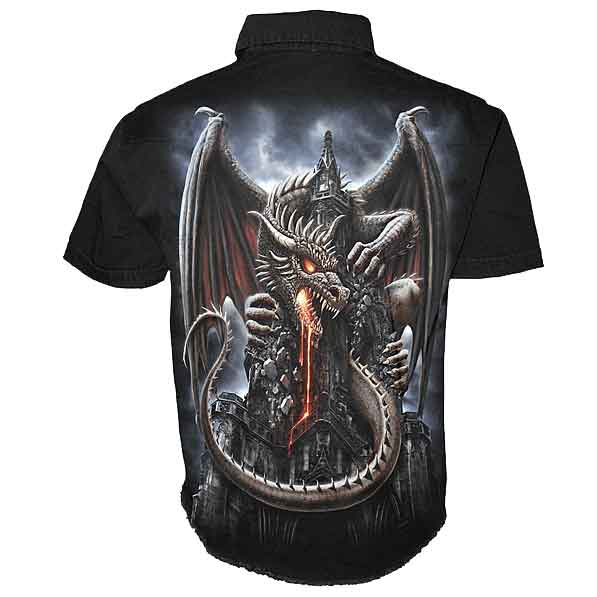 Dragon Lava Short Sleeve Workshirt