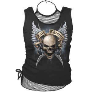 Shut Up and Ride Womens 2-in-1 Mesh Tank Top