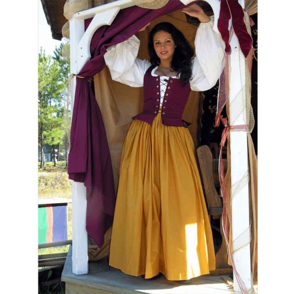 Medieval Gathered Skirt