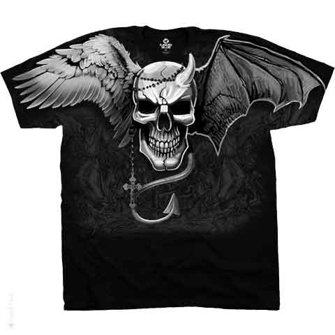 Demon Angel Skull T-Shirt