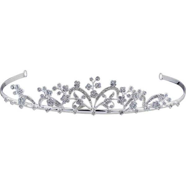 Jeweled Floral Diadem