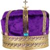 Gold and Purple Kings Crown